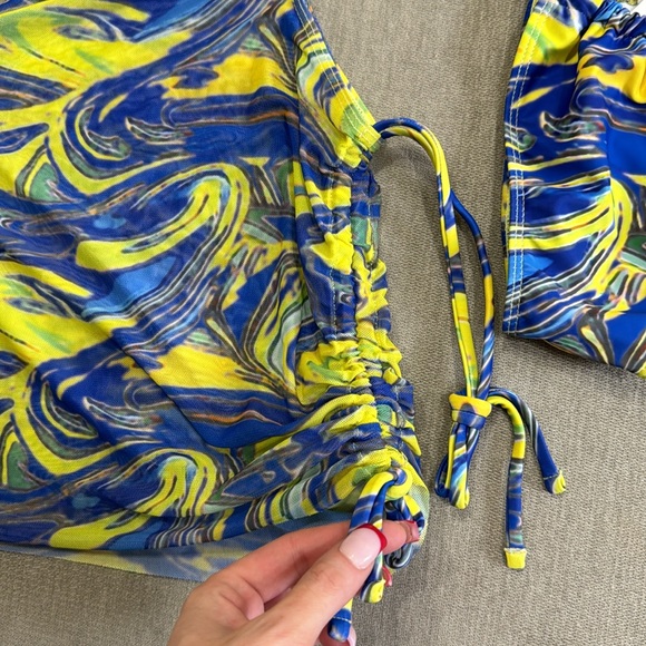 NWOT 3 Piece Bikini Set and Coverup - Picture 7 of 15